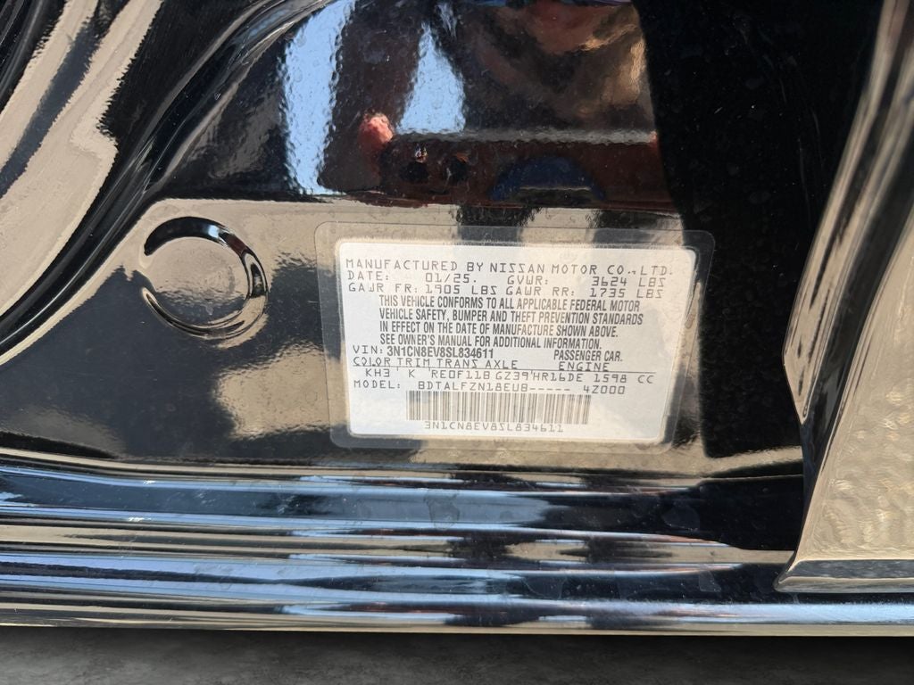 2025 Nissan Versa 1.6 SV