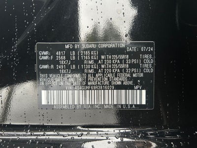 2024 Subaru Crosstrek Sport