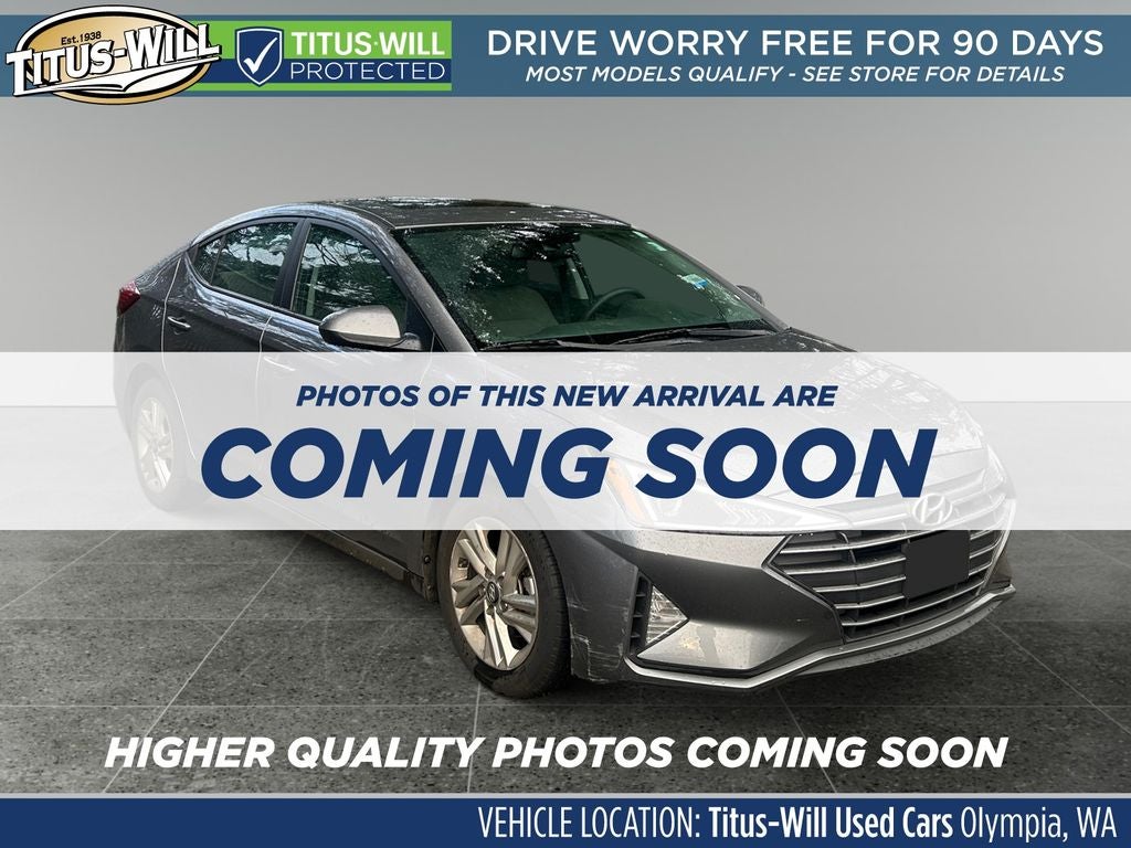 2019 Hyundai Elantra Value Edition