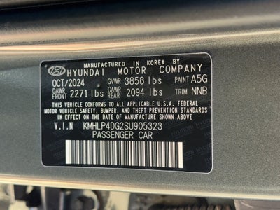 2025 Hyundai Elantra Limited