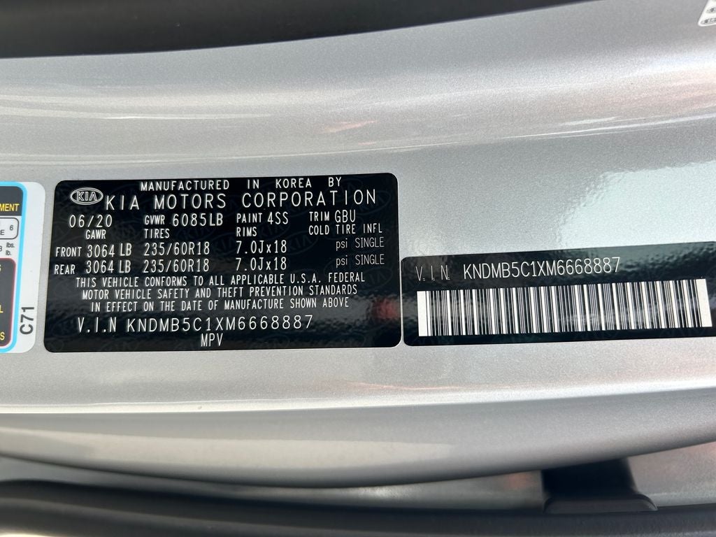 2021 Kia Sedona EX