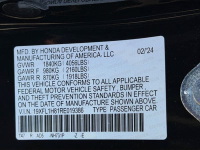 2024 Honda Civic Sport Touring