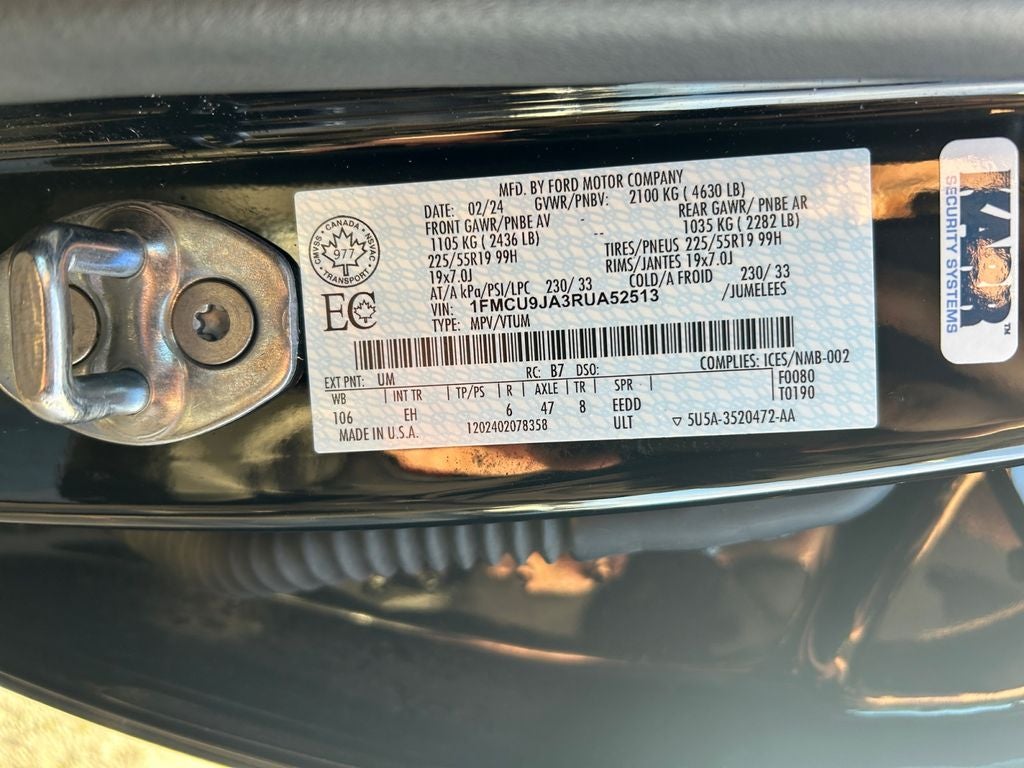 2024 Ford Escape Platinum