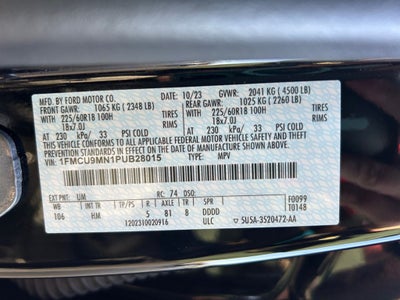 2023 Ford Escape ST-Line