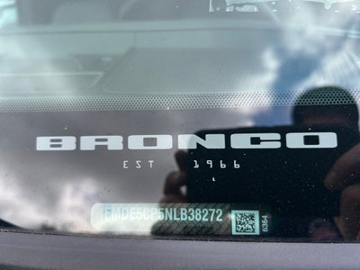 2022 Ford Bronco Black Diamond