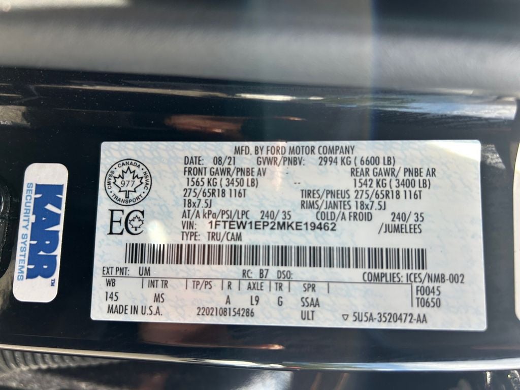 2021 Ford F-150 XLT
