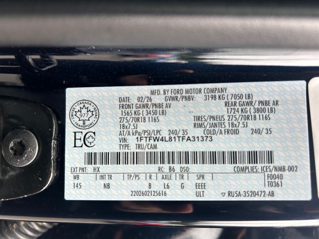 2026 Ford F-150 Tremor