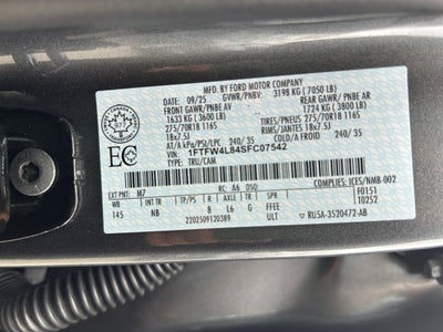 2025 Ford F-150 Tremor