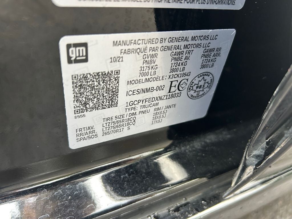 2022 Chevrolet Silverado 1500 LTD LT Trail Boss