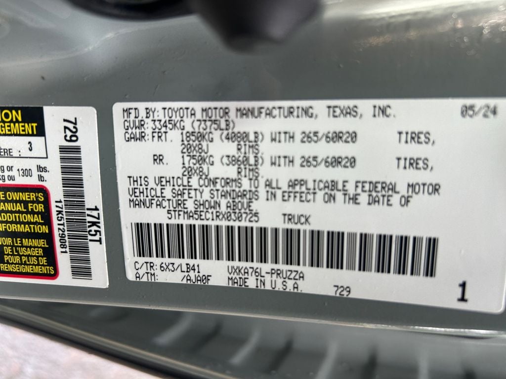 2024 Toyota Tundra 1794