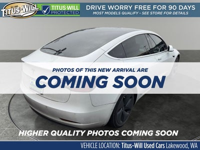 2020 Tesla Model 3 Standard Range Plus