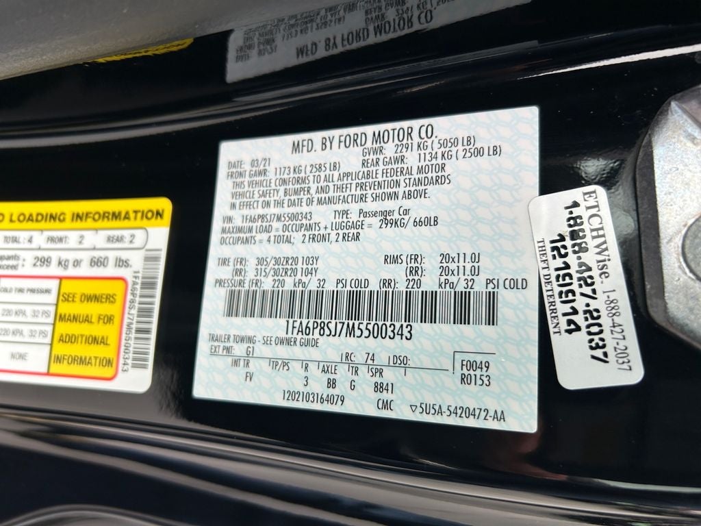 2021 Ford Mustang Shelby GT500