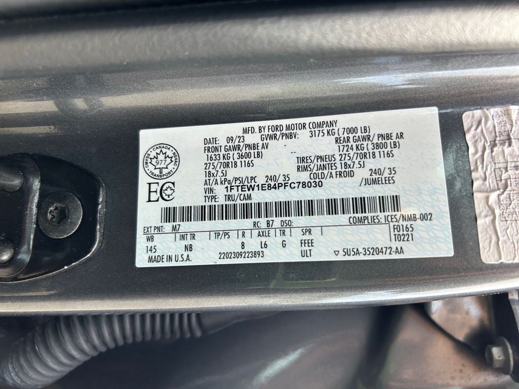 2023 Ford F-150 Tremor
