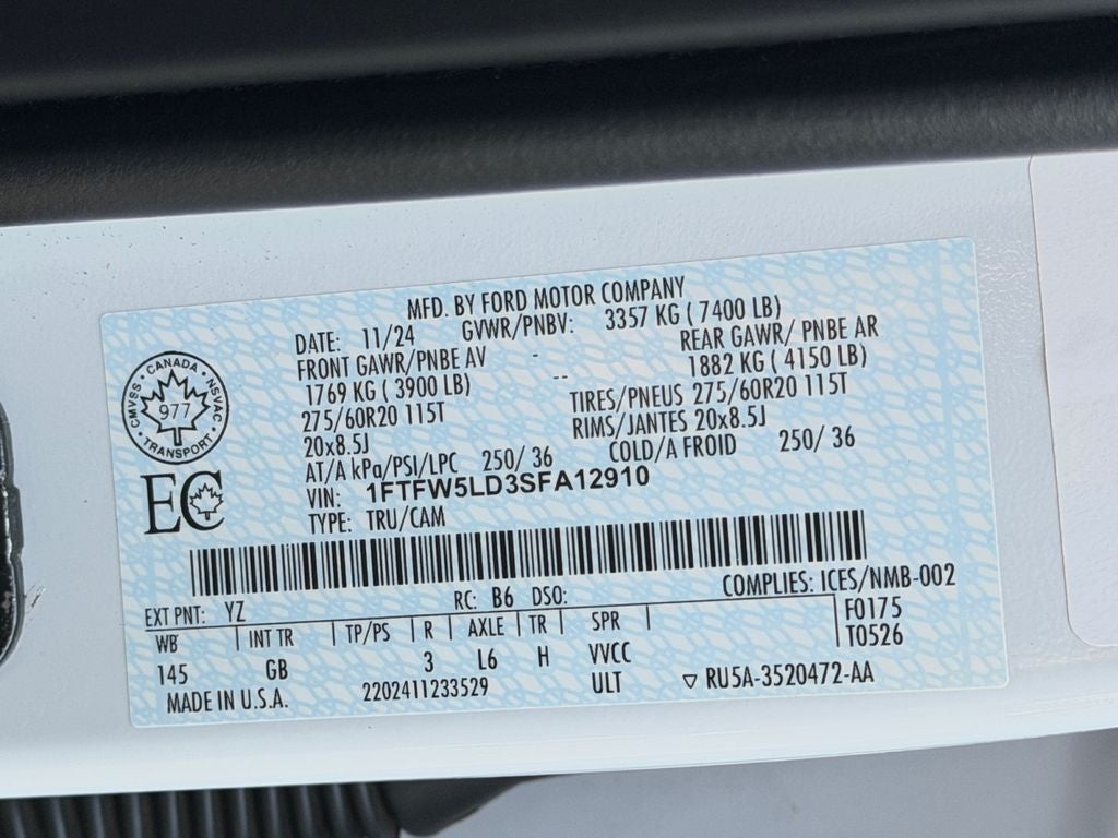 2025 Ford F-150 Lariat