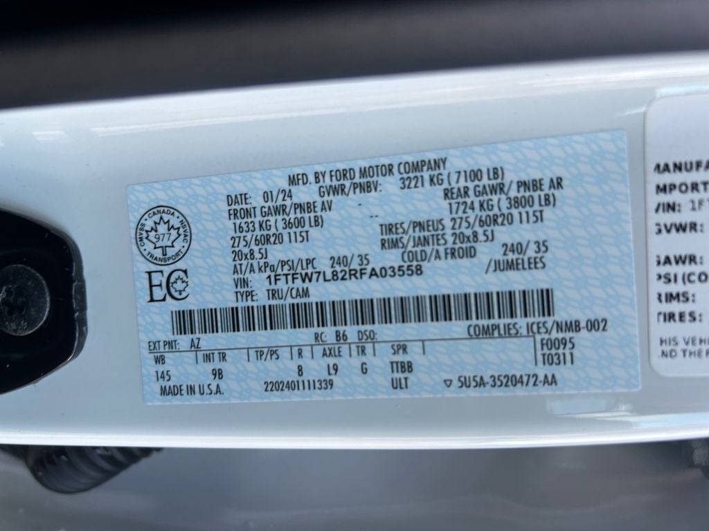 2024 Ford F-150 Platinum