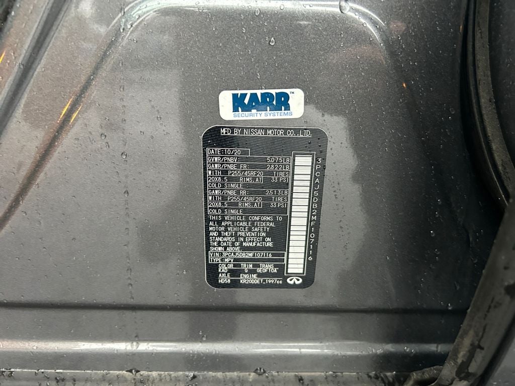 2021 INFINITI QX50 Autograph