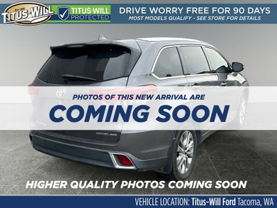 2018 Toyota Highlander Limited Platinum