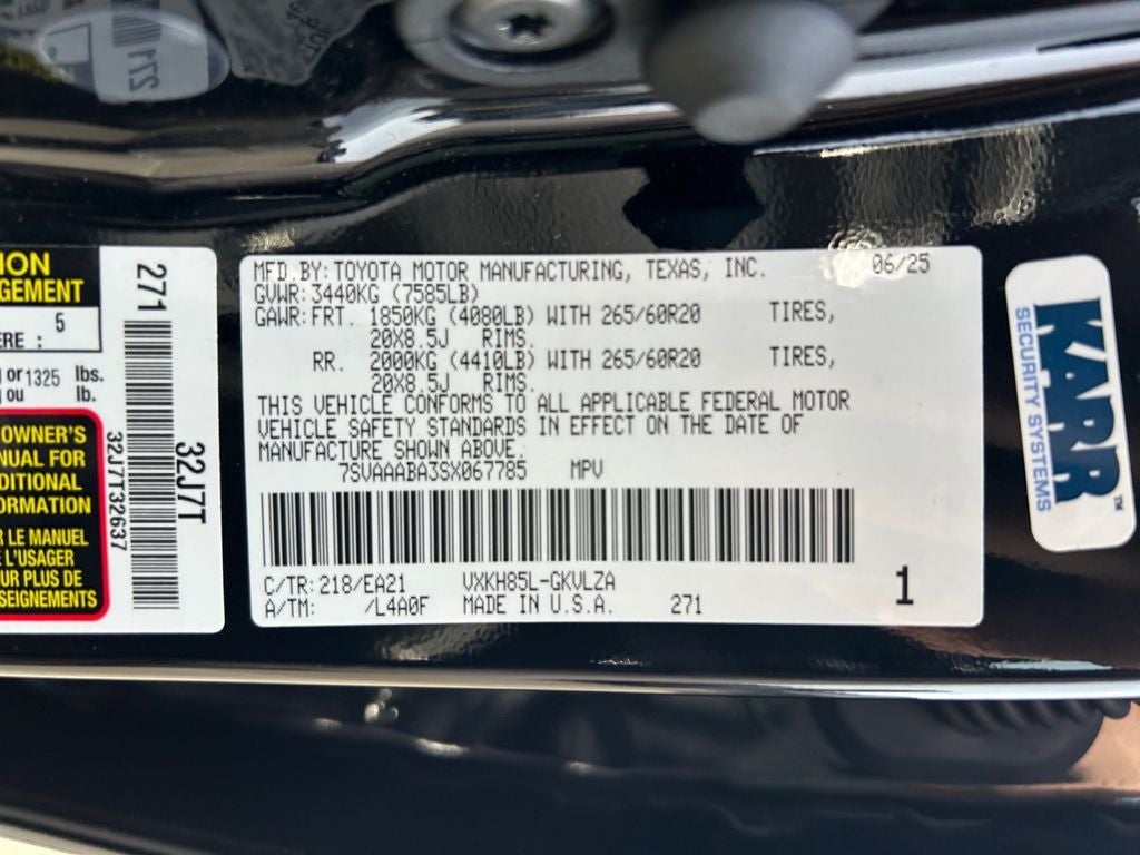 2025 Toyota Sequoia Limited