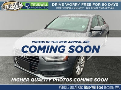2014 Audi A4 2.0T Premium Plus quattro