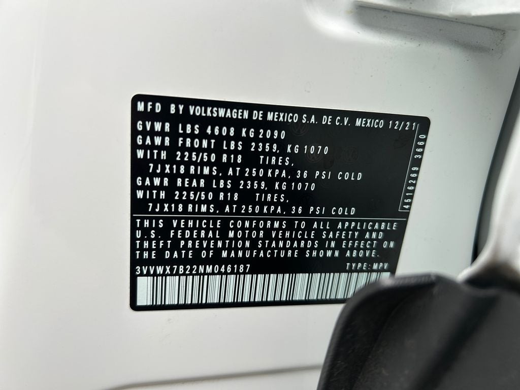 2022 Volkswagen Taos 1.5T SE