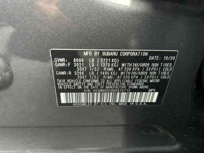 2021 Subaru Ascent Touring