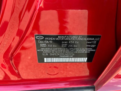 2020 Hyundai Sonata SEL Plus