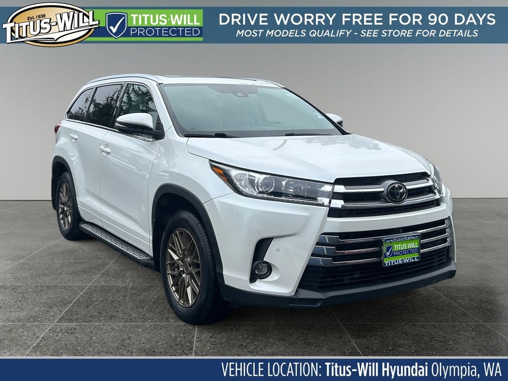 2019 Toyota Highlander Limited Platinum AWD