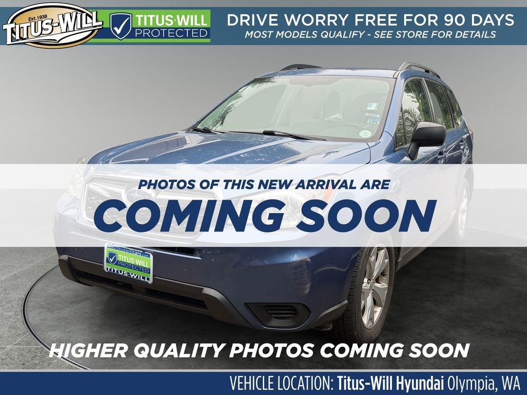 2016 Subaru Forester 2.5i