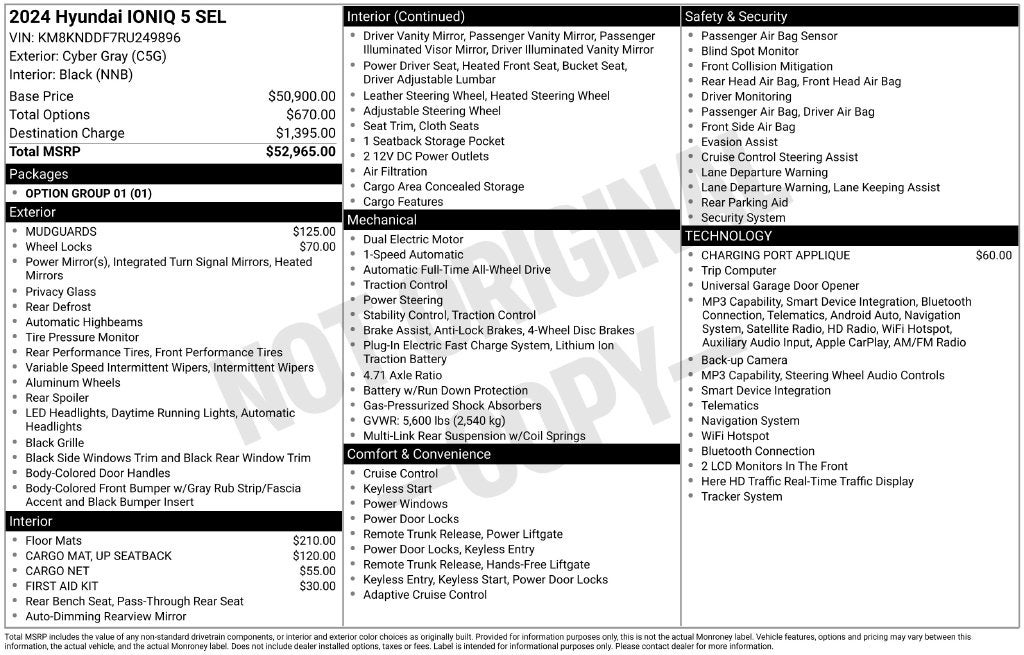 2024 Hyundai IONIQ 5 SEL