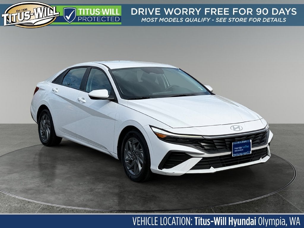 2024 Hyundai Elantra Hybrid Blue