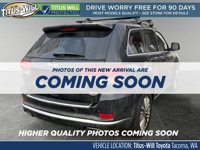 2017 Jeep Grand Cherokee Summit