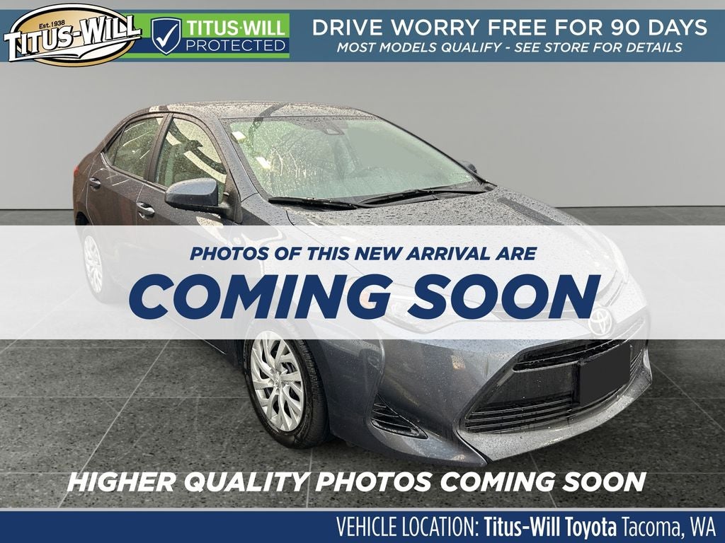 2017 Toyota COROLLA LE