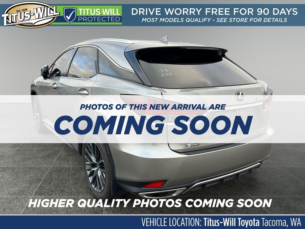 2021 Lexus RX 350 F Sport Handling