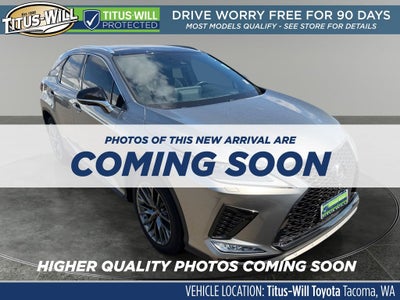 2022 Lexus RX 350 F Sport Handling