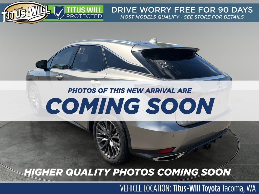 2022 Lexus RX 350 F Sport Handling