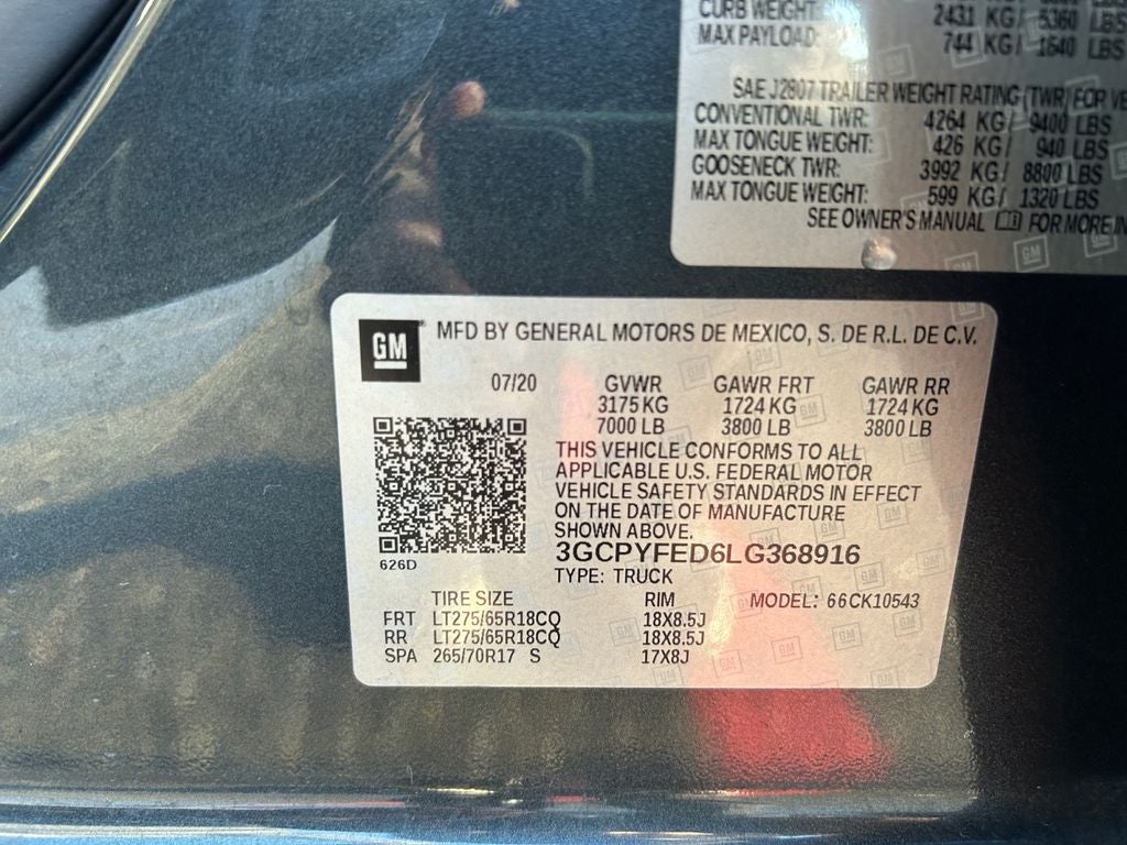 2020 Chevrolet Silverado LT Trail Boss