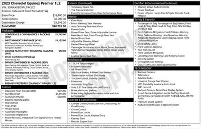 2023 Chevrolet Equinox Premier