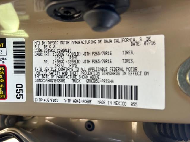 2016 Toyota Tacoma TRD Off-Road V6