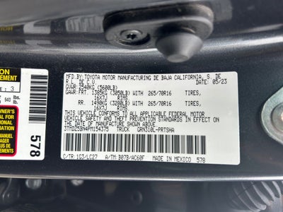 2023 Toyota Tacoma TRD Off-Road V6
