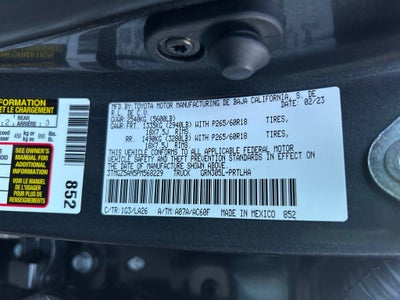 2023 Toyota TACOMA LIMITED Limited V6