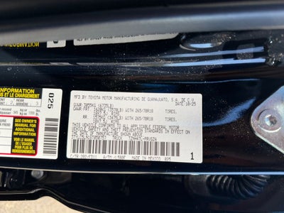 2025 Toyota Tacoma Hybrid TRD Off Road