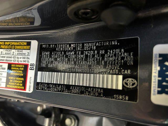 2019 Toyota AVALON HYBRID Limited