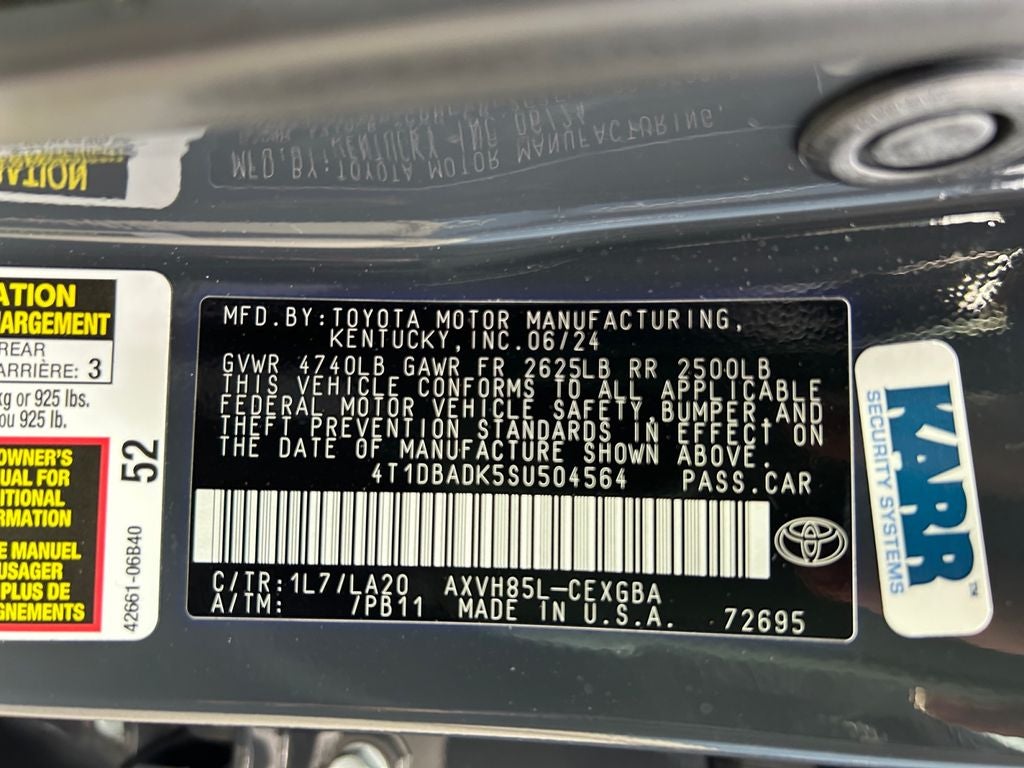 2025 Toyota CAMRY XLE