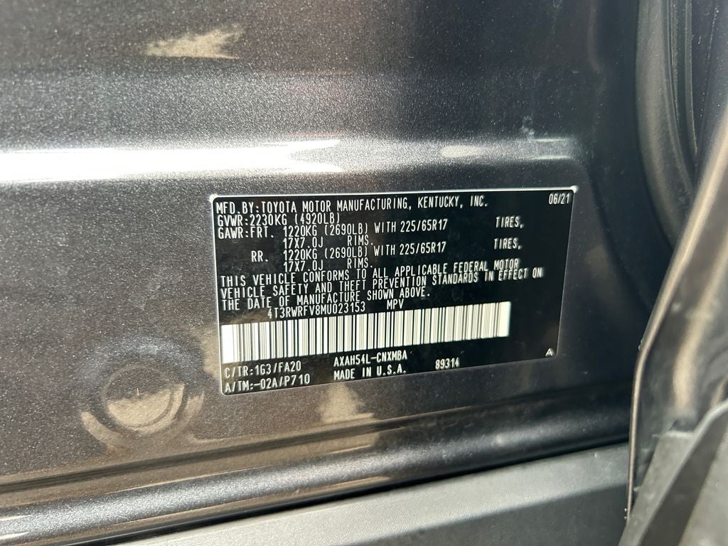 2021 Toyota RAV4 HYBRID XLE