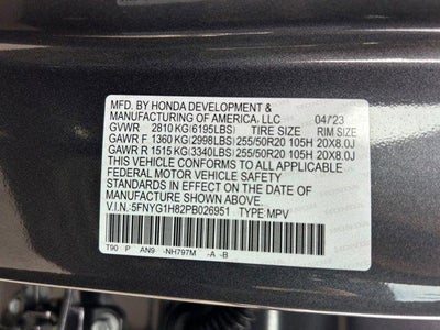 2023 Honda Pilot Elite