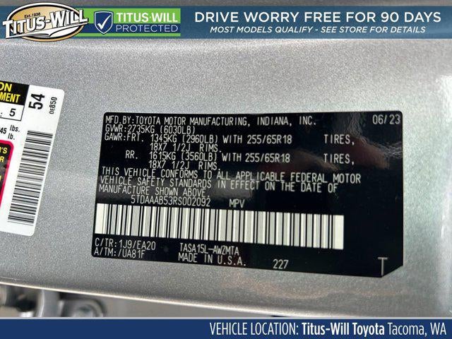 2024 Toyota GRAND HIGHLANDER XLE