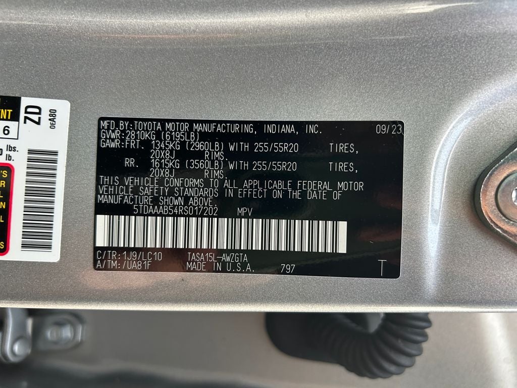 2024 Toyota Grand Highlander Limited