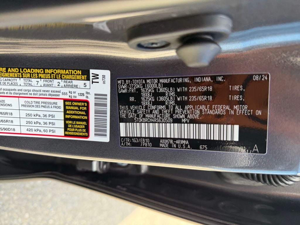 2024 Toyota Highlander Hybrid XLE