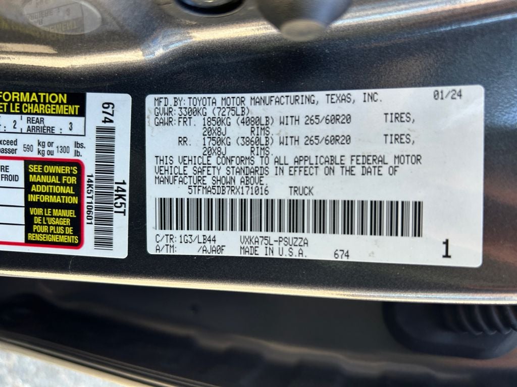 2024 Toyota TUNDRA 4X4 1794