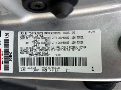 2023 Toyota TUNDRA HV 4X4 Capstone